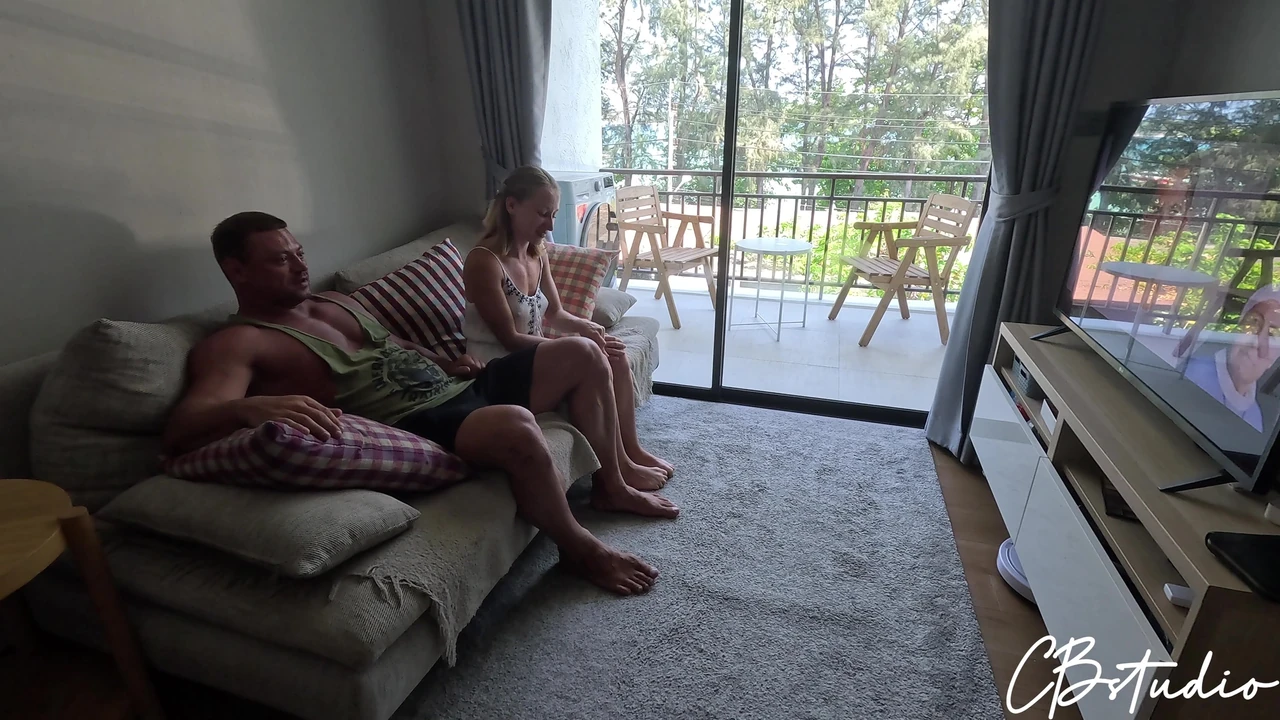 She came to watch a movie, but instead I fucked her
