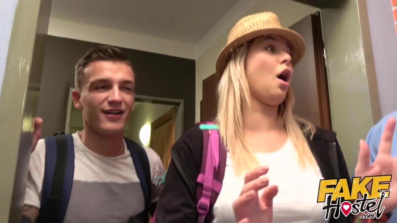 Fake Hostel – Curvey blonde backpacker gets an anal surprise