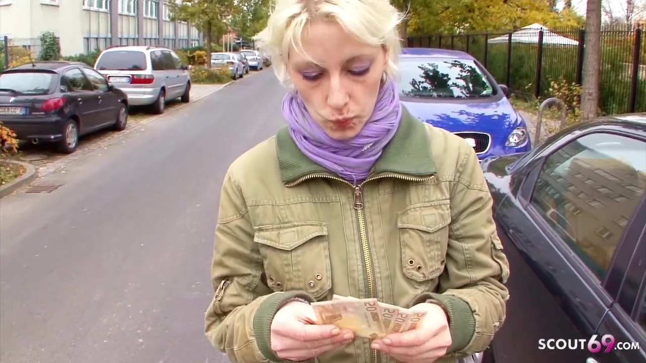 Shy German Housewife Picked Up for Porn Casting Sex Without Condom
