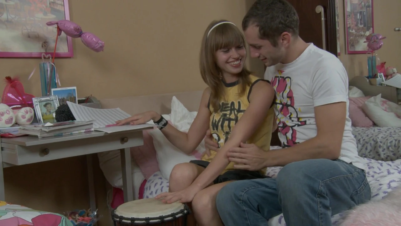 the music teacher had his fun with the young blonde after class