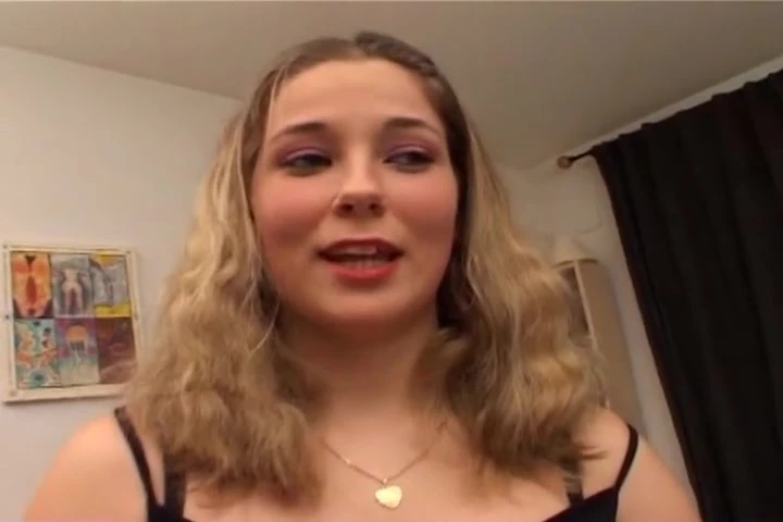 Cute French teen enjoys dick in the ass