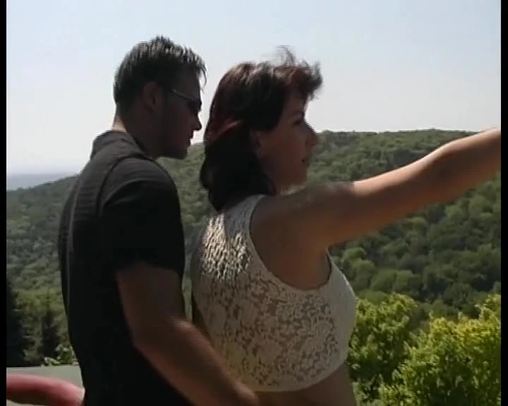 Astonishing brunette German whore assfucked before a cumshot