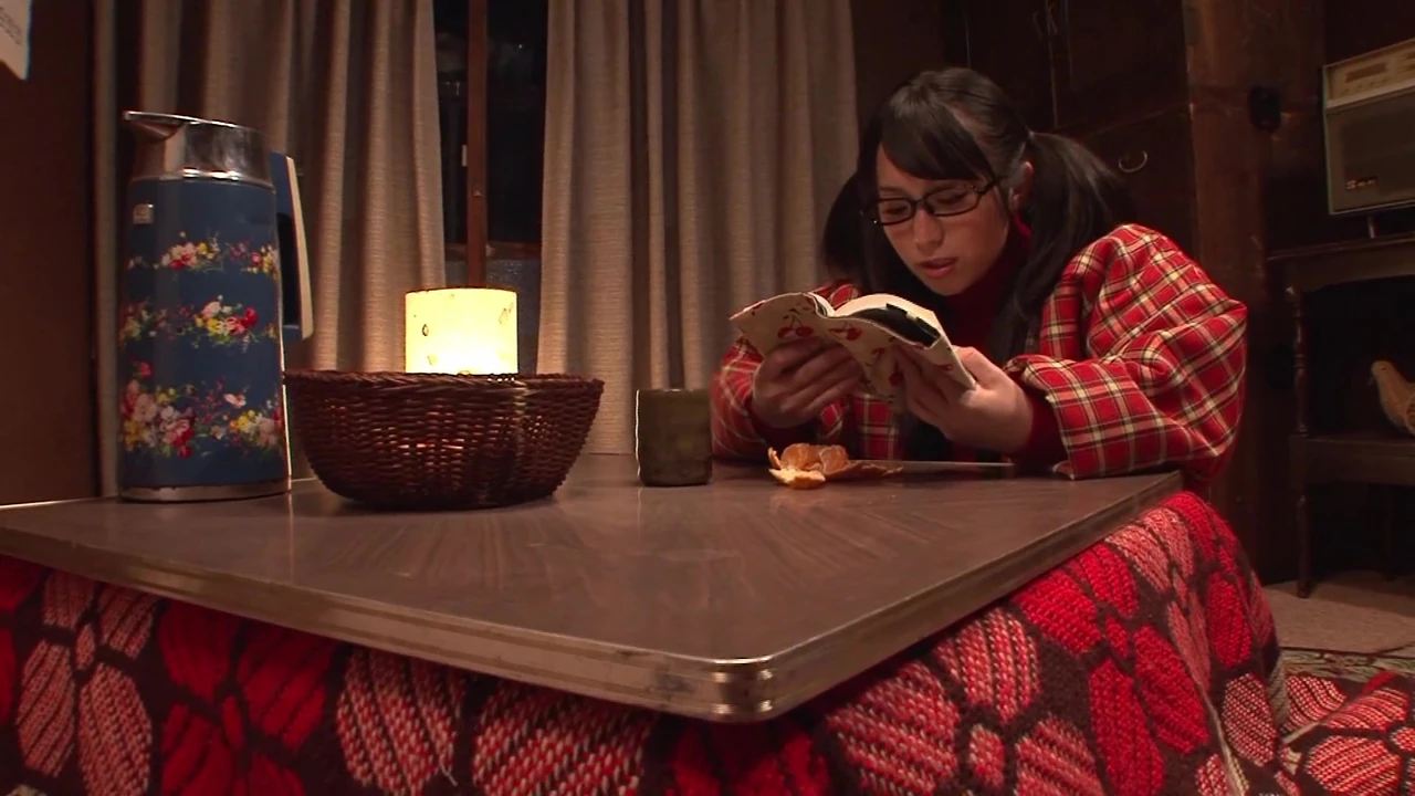 Family dinner escalated! Japanese forget their manners and bang in a threesome!