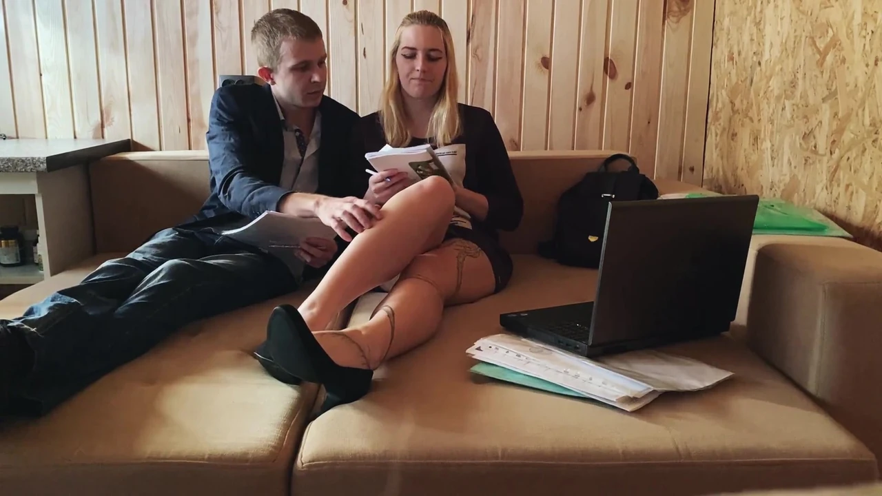 Helped with homework and fucked a student in her tight pussy