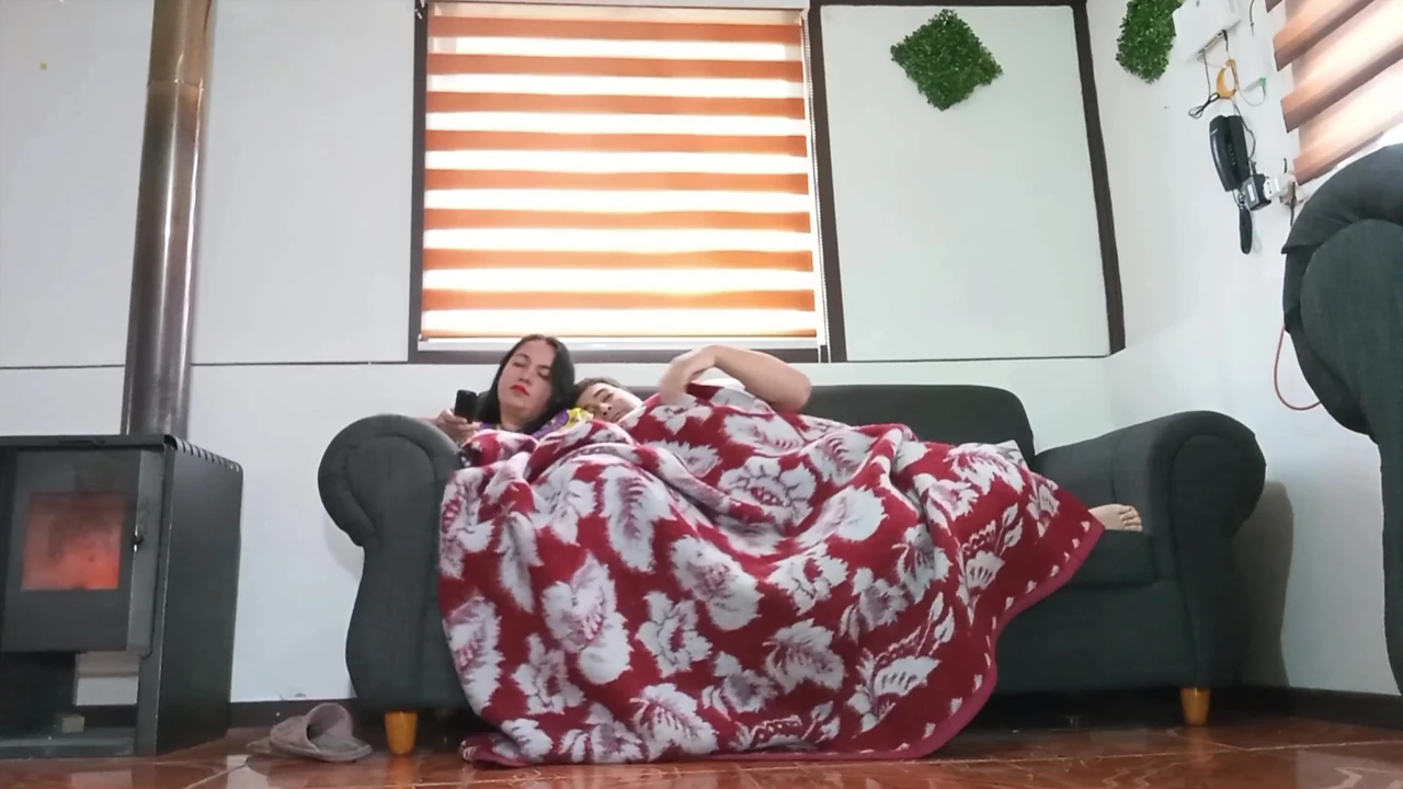 I watch a movie with my stepmother and we start fucking.