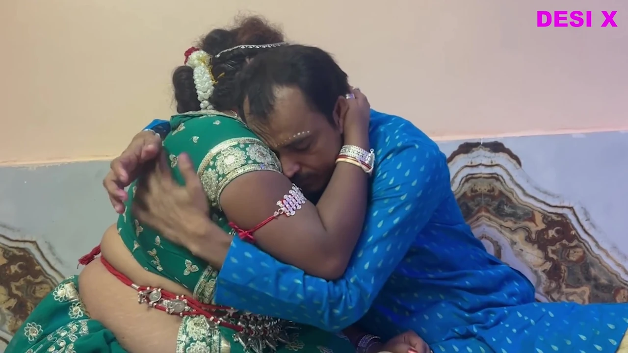 Suhag rat— Frist night after marriage — newly bride eating cum like a bitch