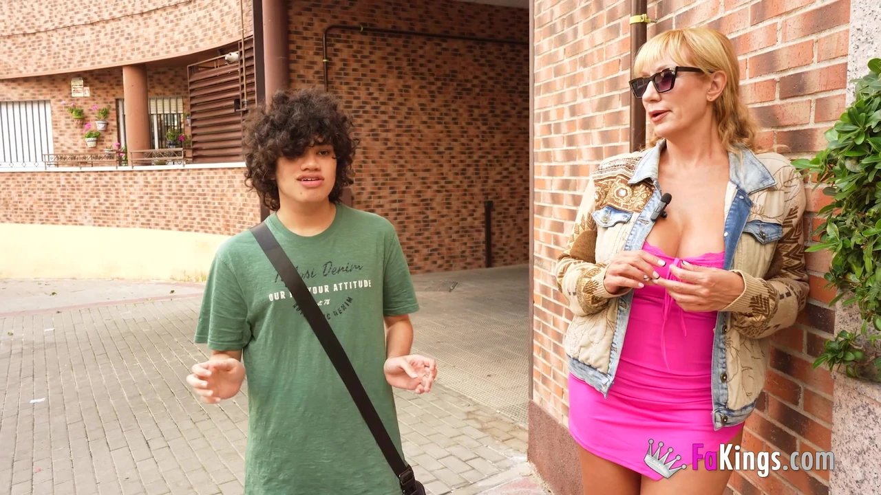 Another Spanish Step Mommy Fulfills Her Fantasies at Fakings: Victoria Vera Is Hot and Horny!